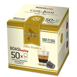 Caffé Boasi 100% Arabica Nespresso kávékapszula 50db