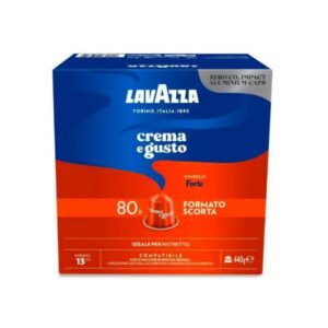 Lavazza Crema e Gusto Forte Nespresso kávékapszula 80 db