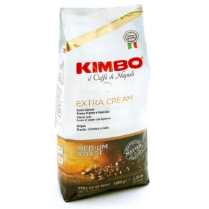 Kimbo extra cream Szemes kávé 1000g
