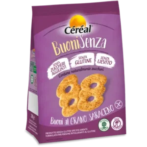 Céreal BuoniSenza hajdina keksz LAKTÓZ – CUKOR- GLUTÉNMENTES 200g